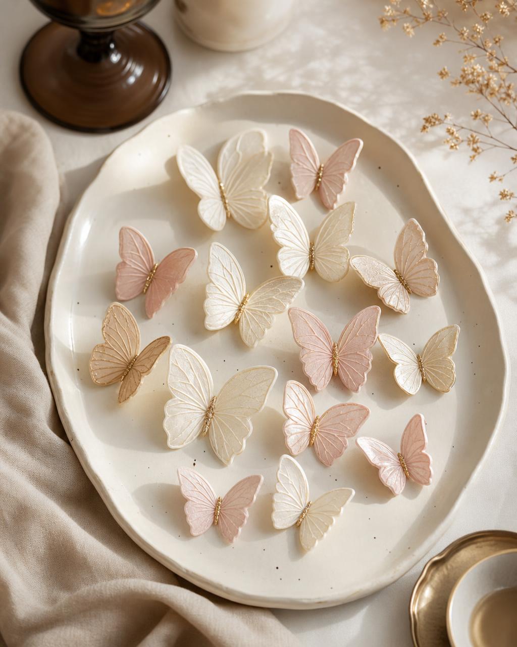 Edible Butterfly Wafers