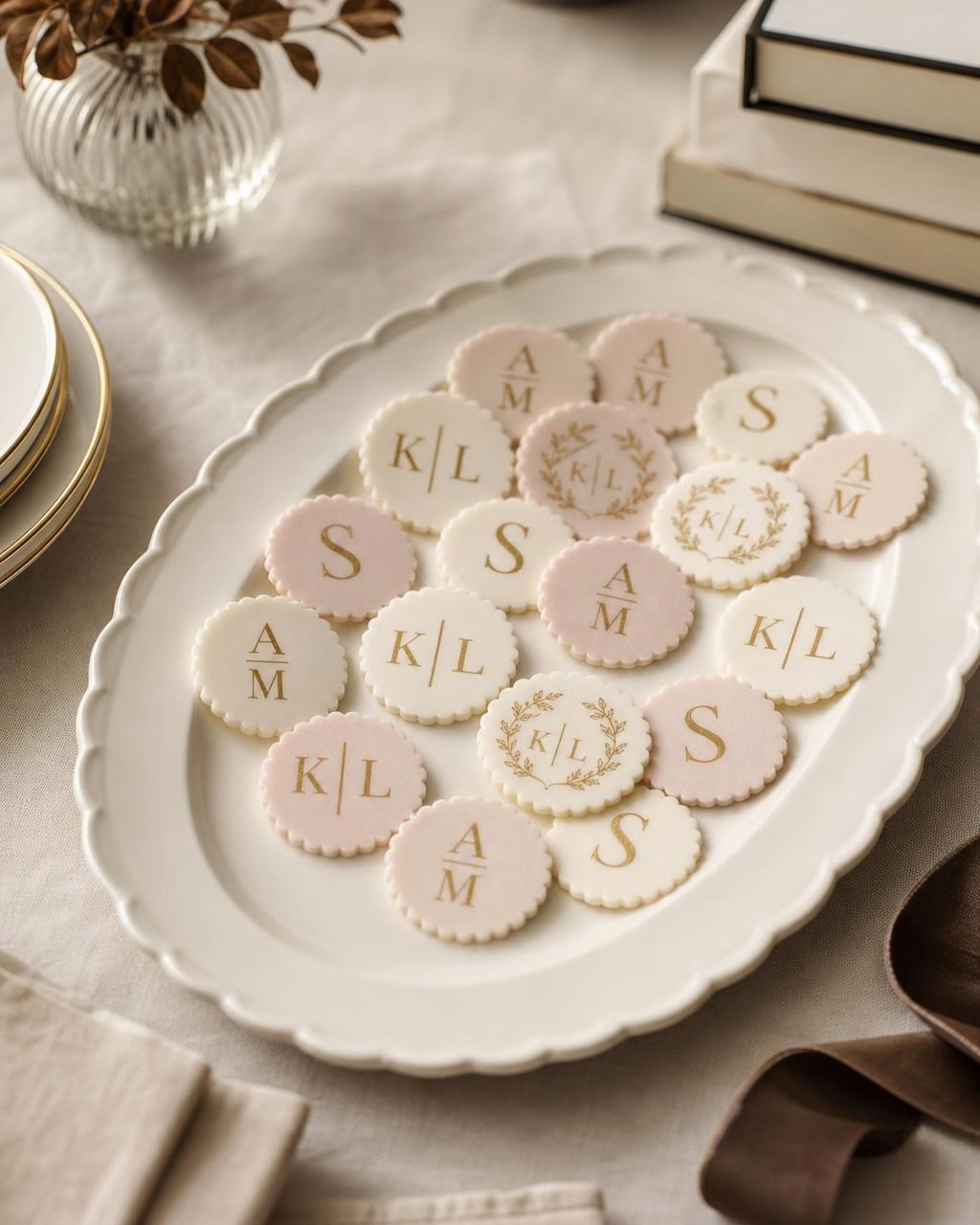Personalized Edible Logo Toppers